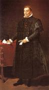 VELAZQUEZ, Diego Rodriguez de Silva y A Young man oil painting artist